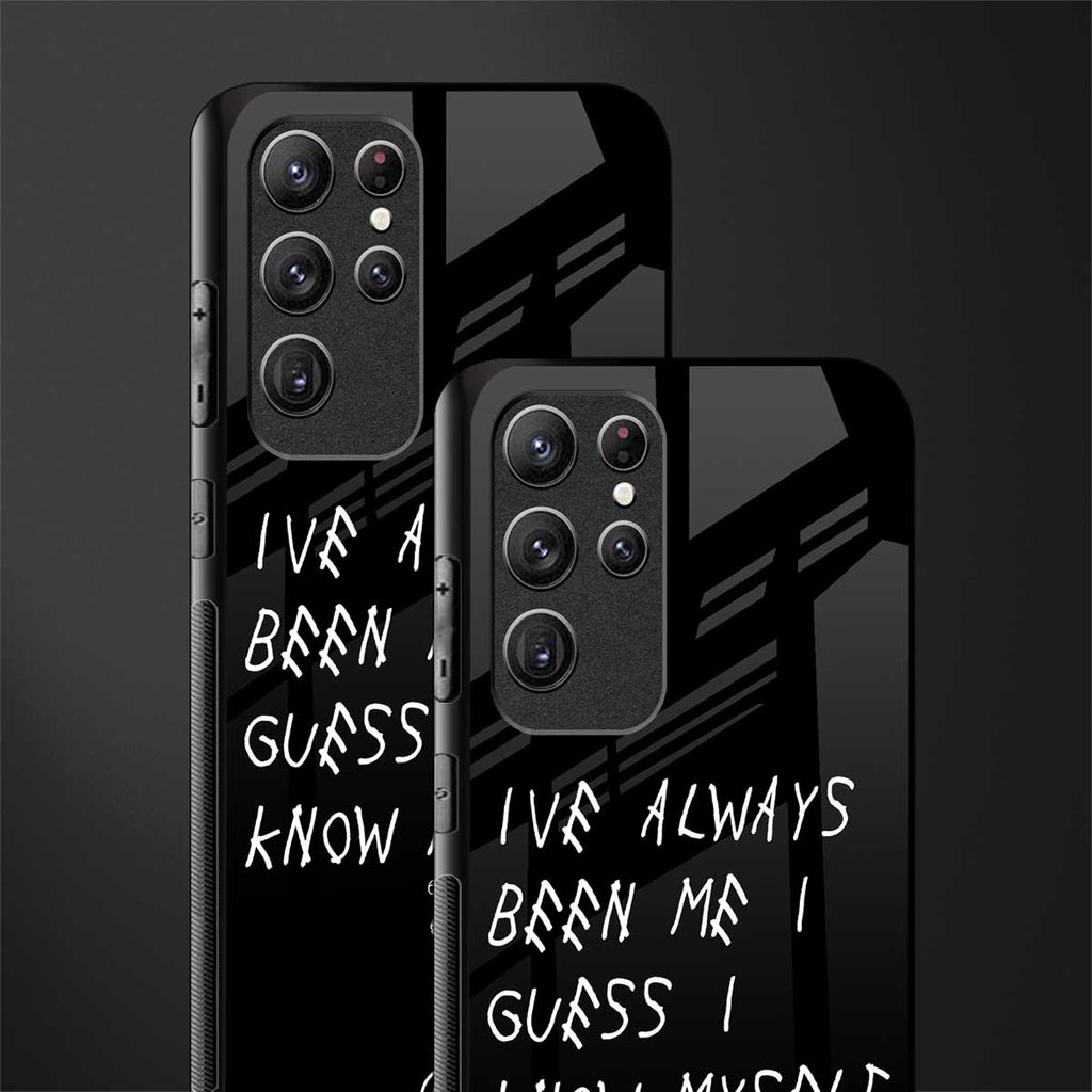 being myself glass case for samsung galaxy s22 ultra 5g image-2