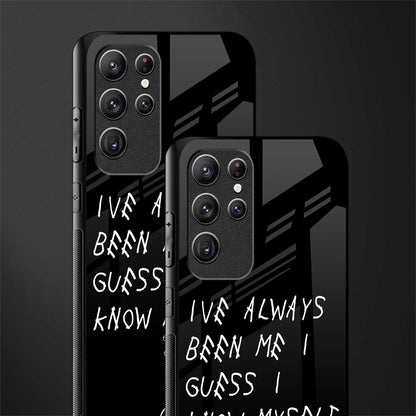 being myself glass case for samsung galaxy s22 ultra 5g image-2