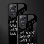 being myself glass case for redmi note 11 image-2