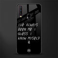 being myself glass case for vivo y12 image