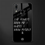being myself glass case for vivo y93 image