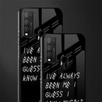 being myself glass case for vivo y50 image-2