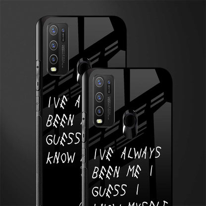 being myself glass case for vivo y50 image-2