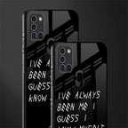 being myself glass case for samsung galaxy a21s image-2