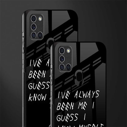 being myself glass case for samsung galaxy a21s image-2