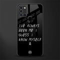 being myself glass case for samsung galaxy a21s image
