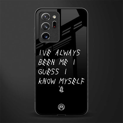 being myself glass case for samsung galaxy note 20 ultra 5g image