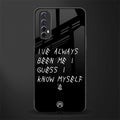 being myself glass case for realme 7 image