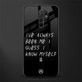being myself glass case for poco m2 image