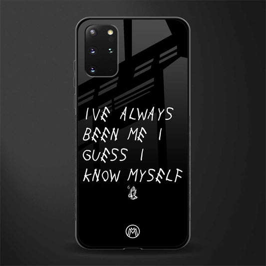 being myself glass case for samsung galaxy s20 plus image