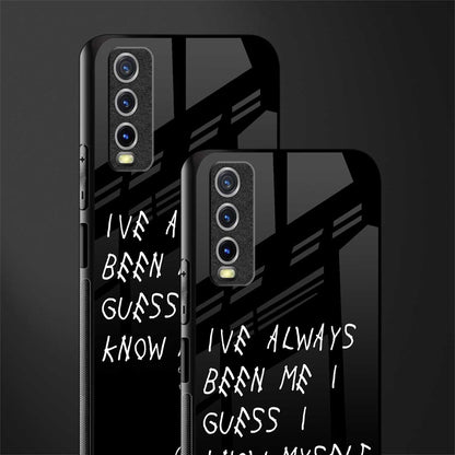 being myself glass case for vivo y20 image-2