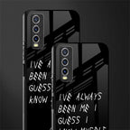 being myself glass case for vivo y12g image-2