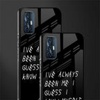 being myself glass case for vivo v17 image-2