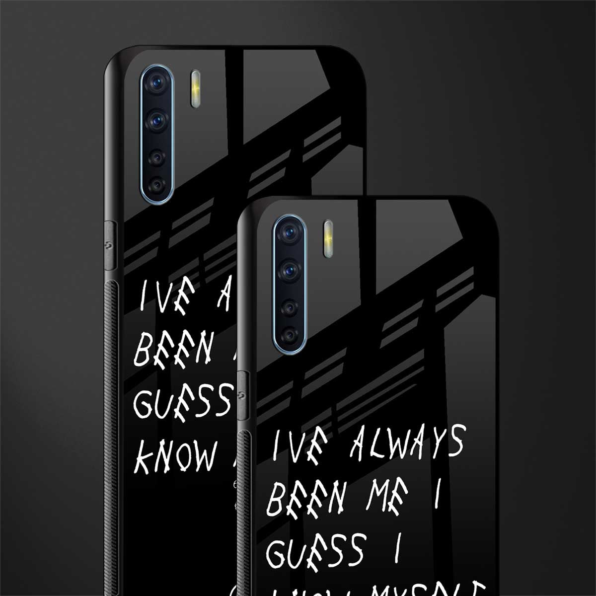 being myself glass case for oppo f15 image-2