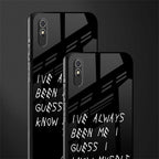 being myself glass case for redmi 9a image-2
