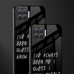 being myself glass case for oppo f17 image-2