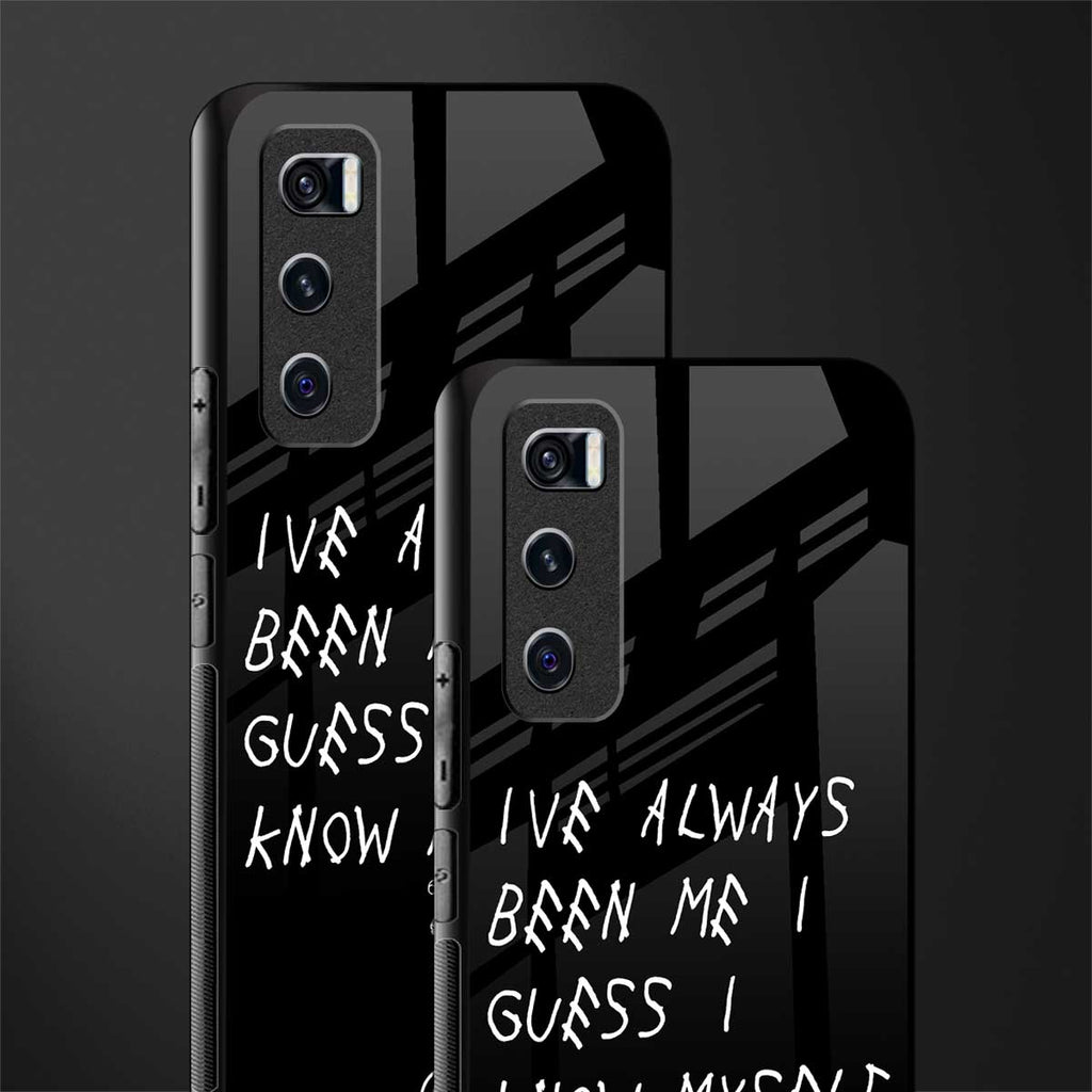 being myself glass case for vivo v20 se image-2