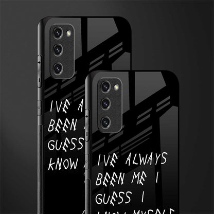 being myself glass case for samsung galaxy s20 fe image-2