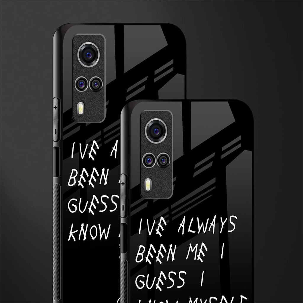 being myself glass case for vivo y51 image-2