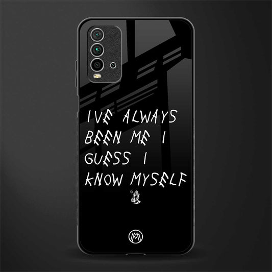 being myself glass case for redmi 9 power image