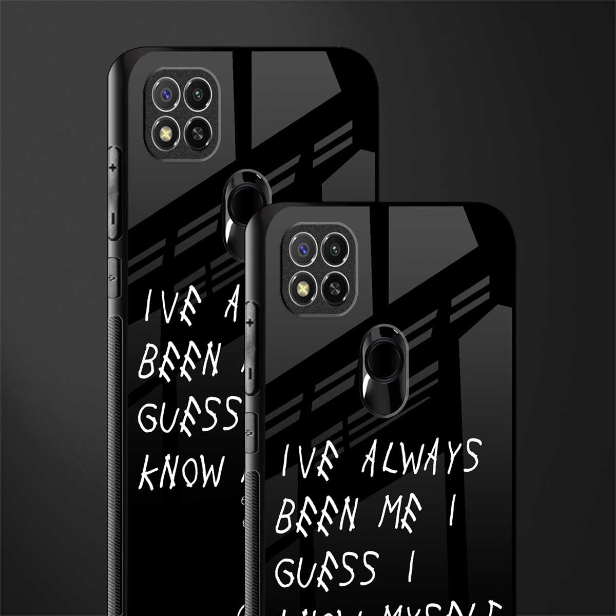 being myself glass case for poco c31 image-2