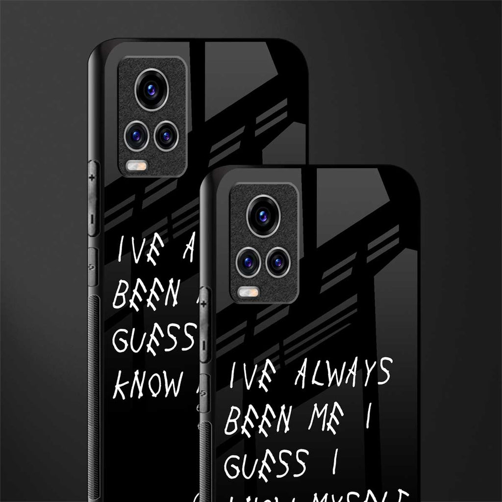 being myself glass case for vivo v20 pro image-2