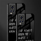 being myself glass case for vivo v20 pro image-2