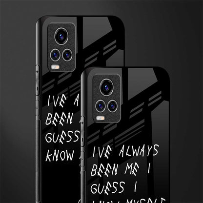 being myself glass case for vivo v20 pro image-2