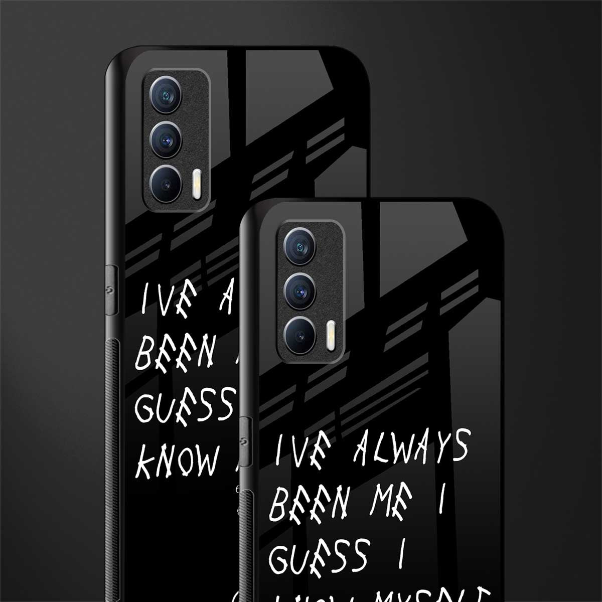 being myself glass case for realme x7 image-2