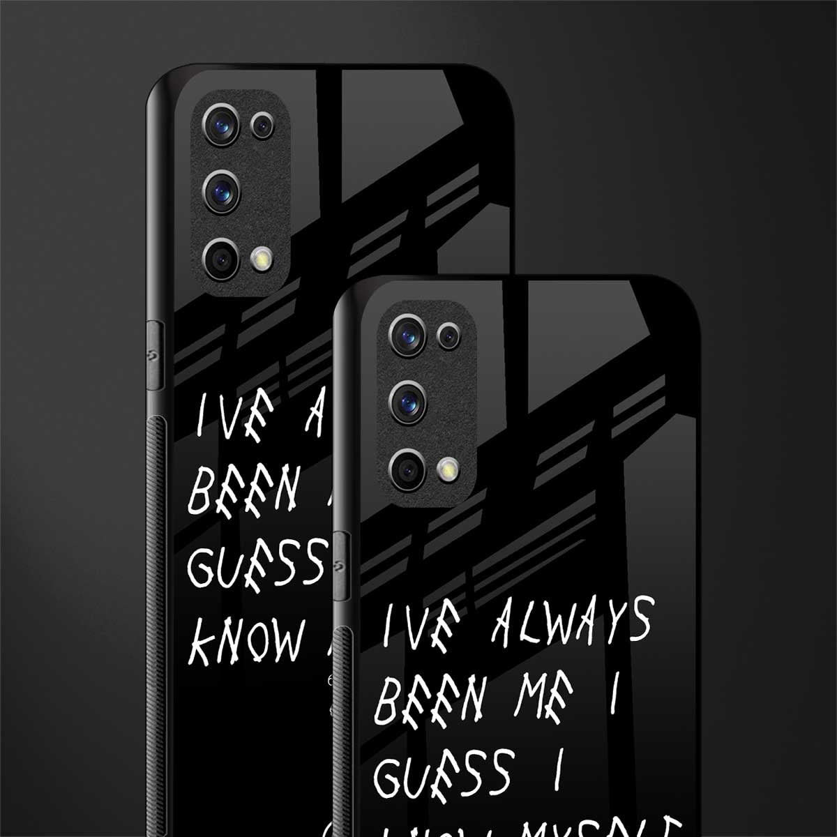 being myself glass case for realme x7 pro image-2