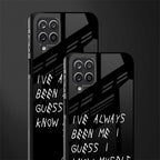 being myself glass case for samsung galaxy a12 image-2