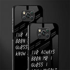being myself glass case for poco x3 pro image-2