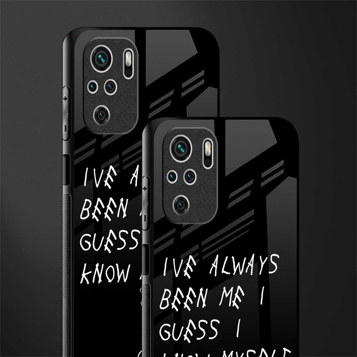 being myself glass case for redmi note 10s image-2