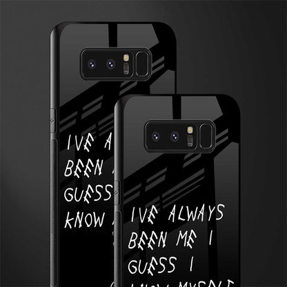 being myself glass case for samsung galaxy note 8 image-2