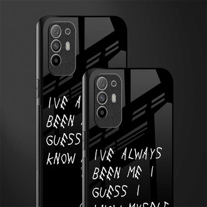 being myself glass case for oppo f19 pro plus image-2
