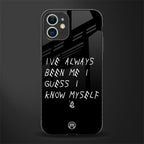 being myself glass case for iphone 12 mini image