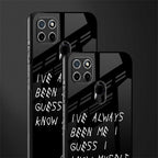 being myself glass case for realme c21 image-2