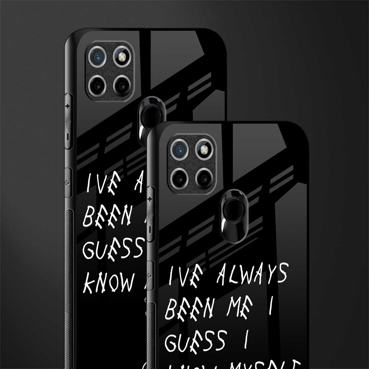being myself glass case for realme c21 image-2