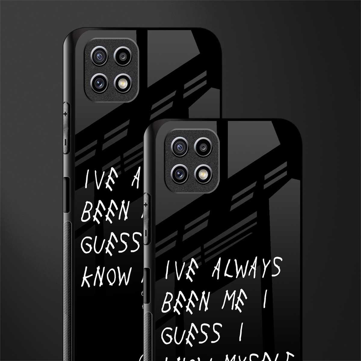 being myself glass case for samsung galaxy a22 5g image-2