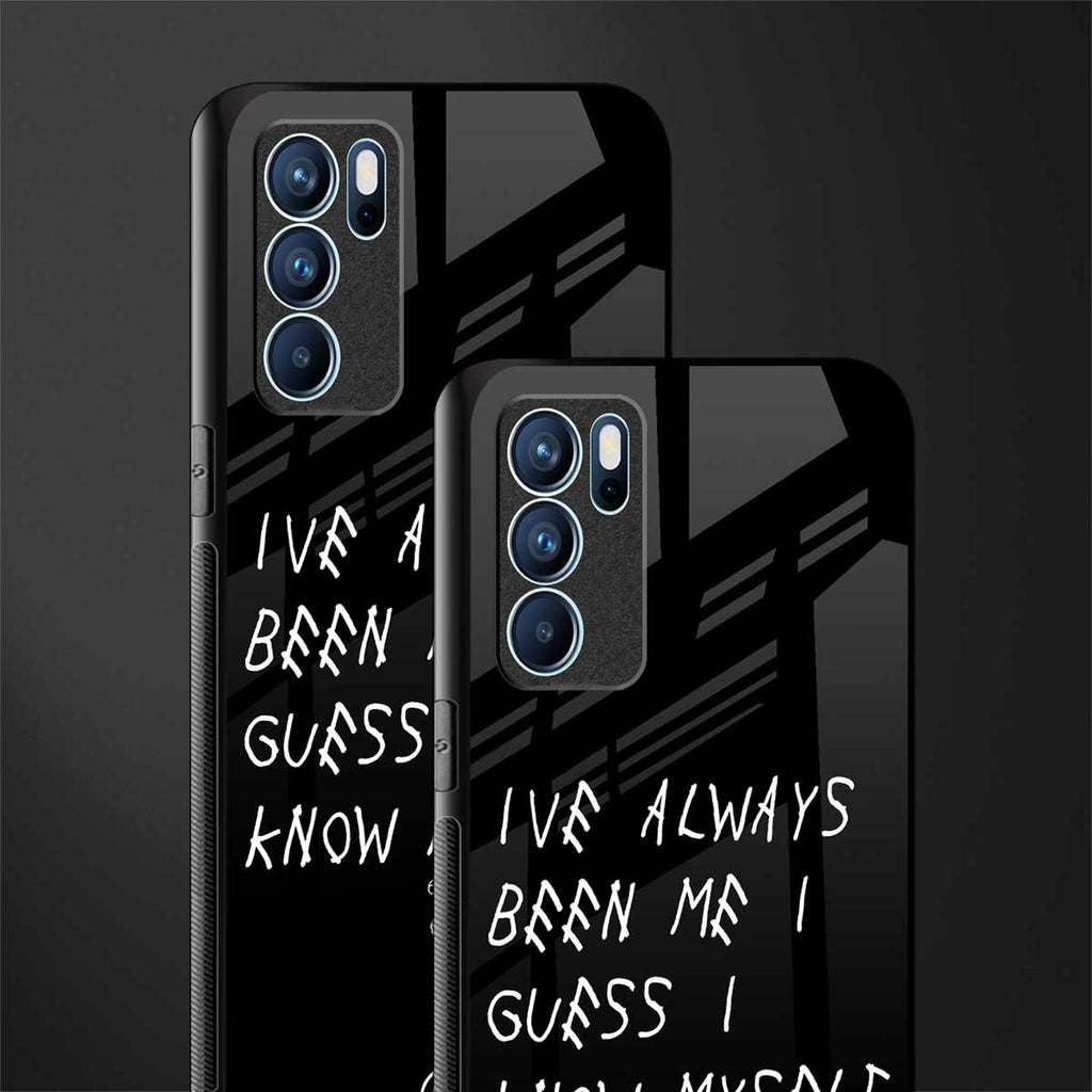 being myself glass case for oppo reno6 pro 5g image-2