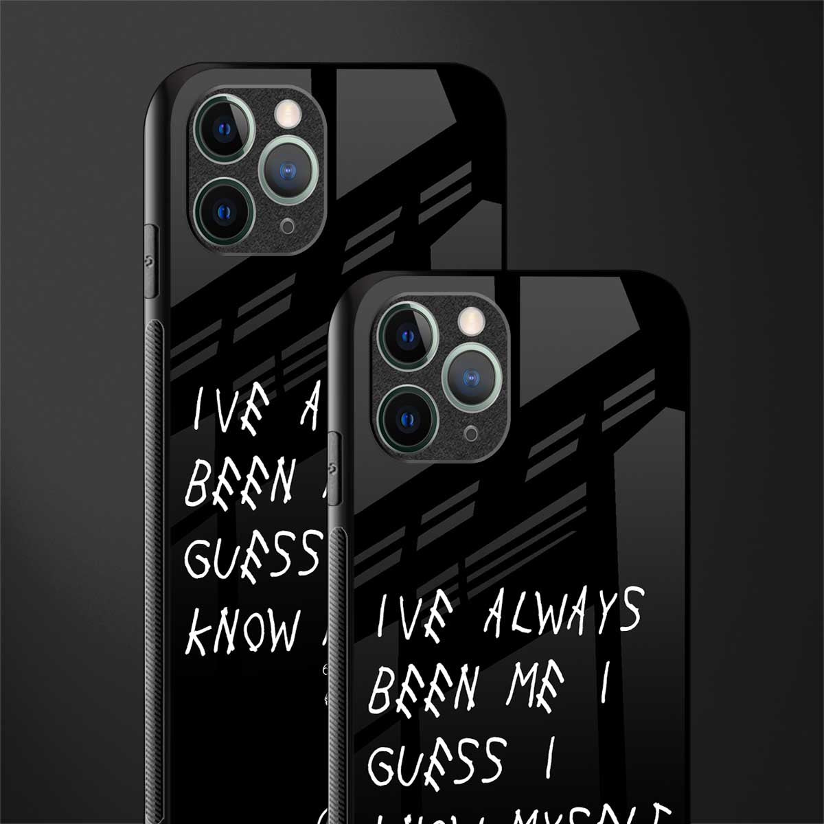 being myself glass case for iphone 11 pro image-2