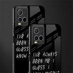being myself glass case for vivo y21t image-2