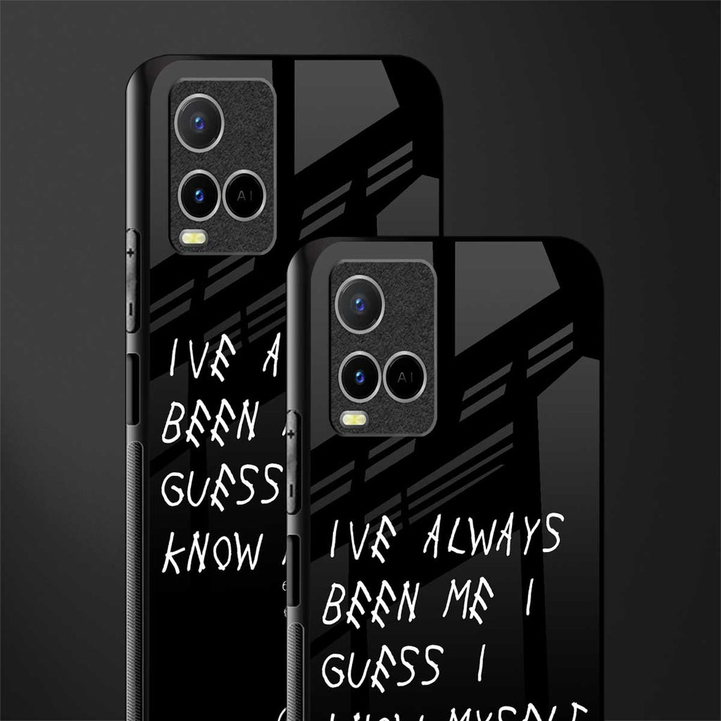 being myself glass case for vivo y21s image-2