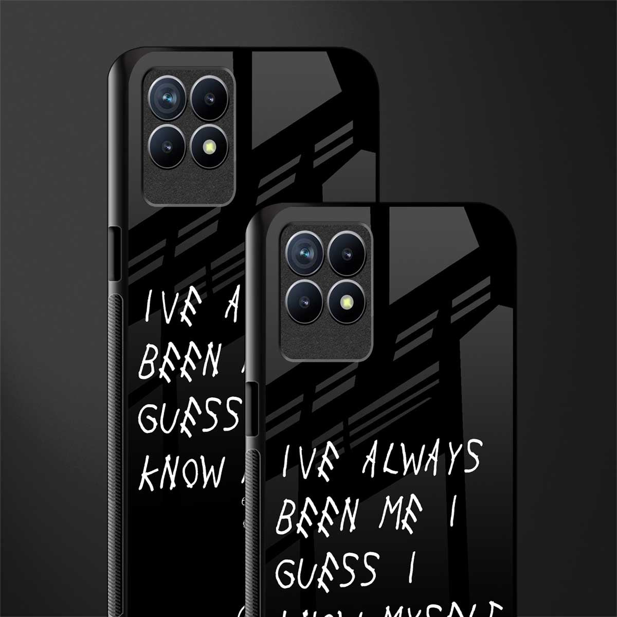 being myself glass case for realme 8i image-2
