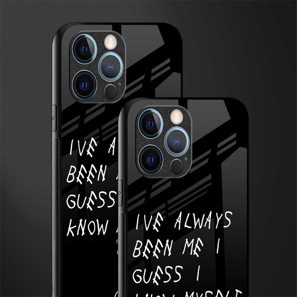 being myself glass case for iphone 12 pro image-2