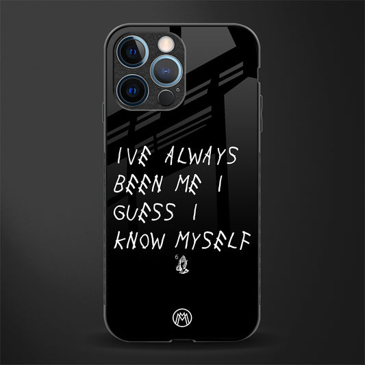 being myself glass case for iphone 12 pro image