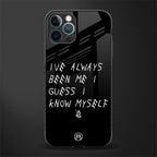 being myself glass case for iphone 12 pro max image