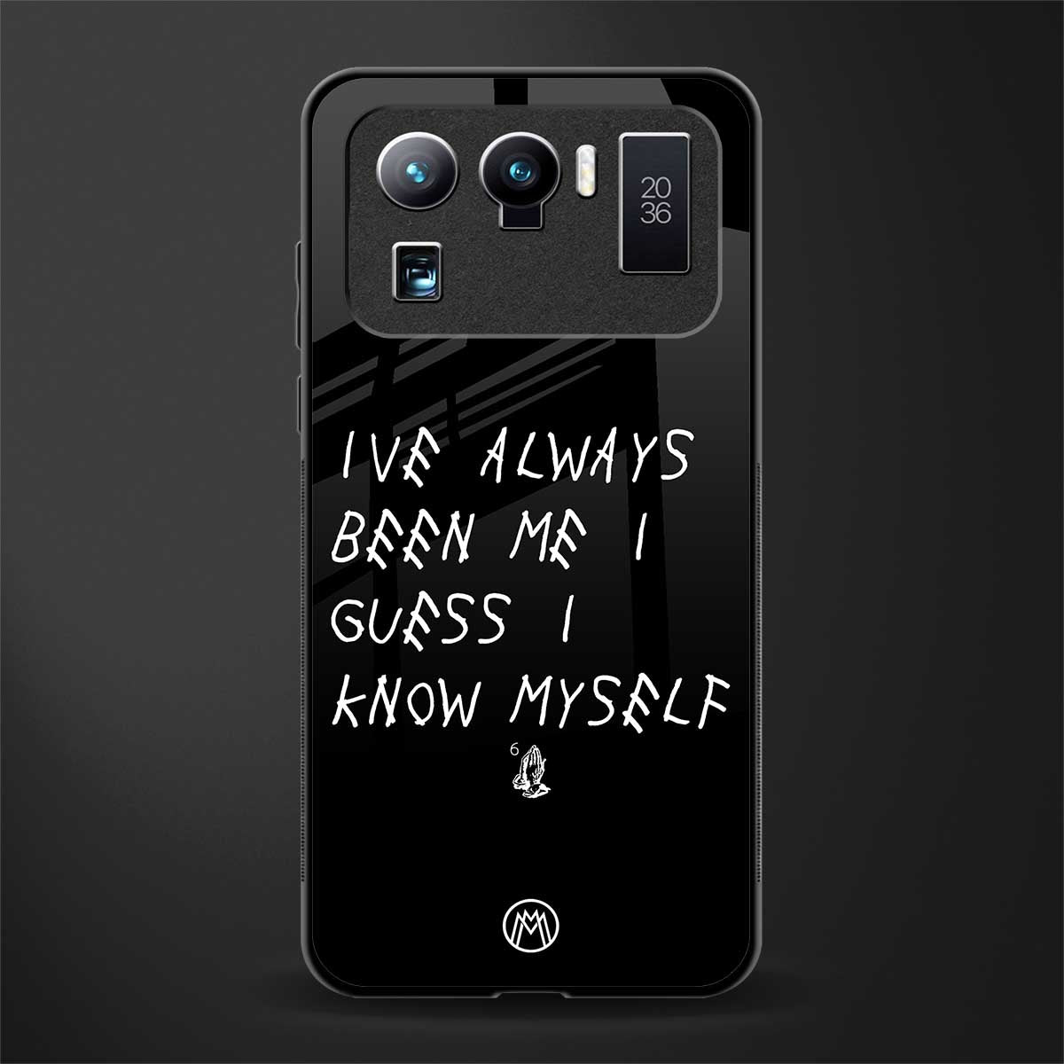 being myself glass case for mi 11 ultra 5g image