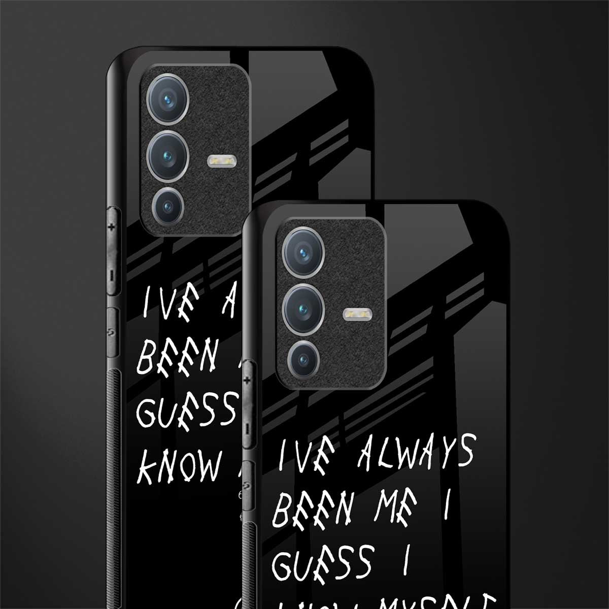 being myself glass case for vivo v23 pro 5g image-2