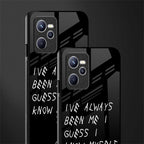 being myself glass case for realme c35 image-2